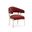 Glimmer Of Hope Accent Chair In Red