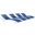 Glimpse Outdoor Patio Mesh Chaise Lounge Set of 4 In White/Navy