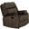 Glider Recliner In Brown