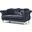 Glory Furniture Hollywood Black Loveseat