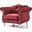 Glory Furniture Hollywood Burgundy Chair