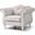 Glory Furniture Hollywood Ivory Chair