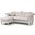 Glory Furniture Hollywood Ivory Sofa Chaise