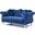 Glory Furniture Hollywood Navy Blue Loveseat
