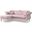Glory Furniture Hollywood Pink Sofa Chaise