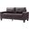 Newbury Modular Sofa In Dark Brown