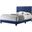 Glory Furniture Suffolk Full Bed, Navy Blue