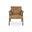Goda Accent Chair In Caramel