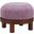 Gome Ottoman In Wisteria Purple
