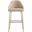 Gracie Barstool In Tan and Gold