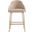 Gracie Counter Stool In Tan and Gold
