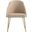 Gracie Dining Chair In Tan and Gold