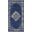 Grafix 2' x 4' Vintage Indoor Rug In Navy Blue