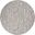 Grafix Grey 8' x 8' Round Contemporary Area Rug