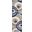 Grafix Grey 2'3" x 7'6" Runner Mid-Century Modern Area Rug