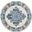 Grafix White 8' x 8' Round Vintage Area Rug