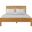 Graham Wooden Queen Platform Bed In Oak