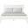 Graham Wooden Queen Platform Bed In White