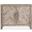 Gramercy Chevron 40 Inch 2 Door Accent Chest In Grey Wash