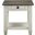 Granby Rosy Brown And Antique White End Table