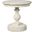 Grand Oak Side Table In White