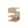 Grand Tour Furniture Ascoli Accent Table In Travertine