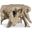 Grand Tour Furniture Hunter Light Teak Root Accent Table In Natural