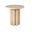 Grand Tour Furniture Tivoli Accent Table In Travertine