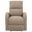 Grant Fabric Upholstered Power Recliner Chair In Camel