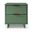Granville Nightstand with 2 Full Extension Drawer In Sage Green