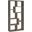 Theo 10-shelf Bookcase Grey Driftwood