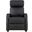 Greenfield Push Back Reclining Chair In Black