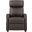 Greenfield Push Back Reclining Chair In Brown