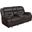 Greer Transitional Upholstered Tufted Back Glider Loveseat
