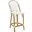 Gresley White Indoor-Outdoor French Bistro Counter Stool
