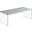 Grey Coffee Table With Tempered Glass