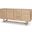 Grier Light Brown Solid Wood With Cane Sideboard