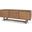 Grier Medium Brown Solid Wood With Cane Media Console