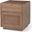 Grier Medium Brown Wood With Cane Accent Table