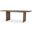 Grier Medium Brown Wood With Cane Dining Table