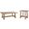 Griffith Park Rectangular Occasional Table Set In Canyon