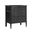 Griselda 3-Drawer Nightstand In Black