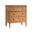 Griselda 3-Drawer Nightstand In Teak