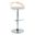 Grotto Adjustable Barstool In Natural and Light Green