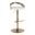 Grotto Adjustable Barstool In White and Light Grey