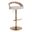 Grotto Adjustable Barstool In Whitewashed and Oat
