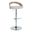 Grotto Adjustable Barstool In Whitewashed and Oat