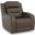 Guru Power Recliner with Audio Seating In Brown