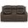 Guru Power Reclining Loveseat with Audio Seating In Brown