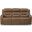 Guru Power Reclining Sofa with Audio Seating In Caramel